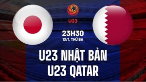 23h30 ngay 13 1 u23 nhat ban vs u23 qatar
